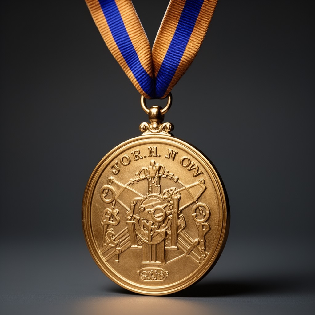 AI-generated illustration of John A. Bonner Medal of Commendation