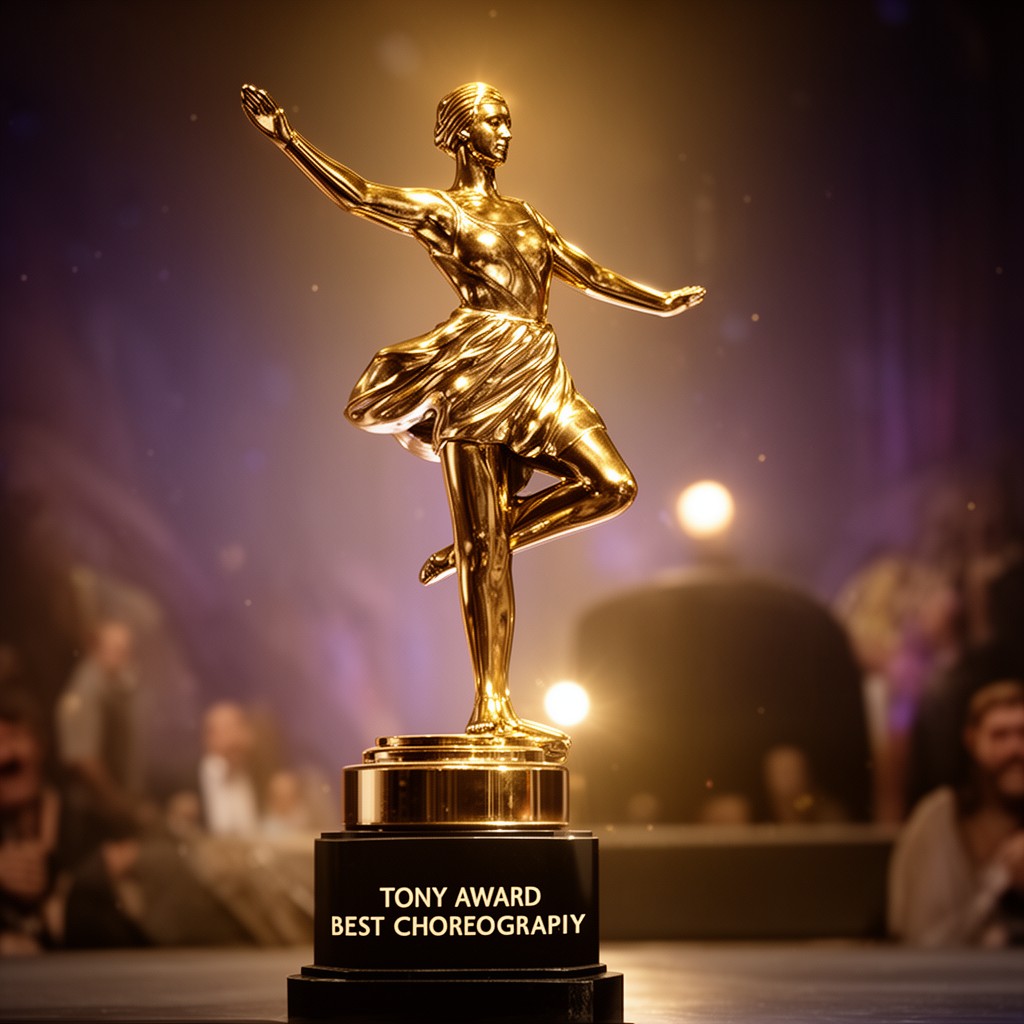 AI-generated illustration of Tony Award for Best Choreography