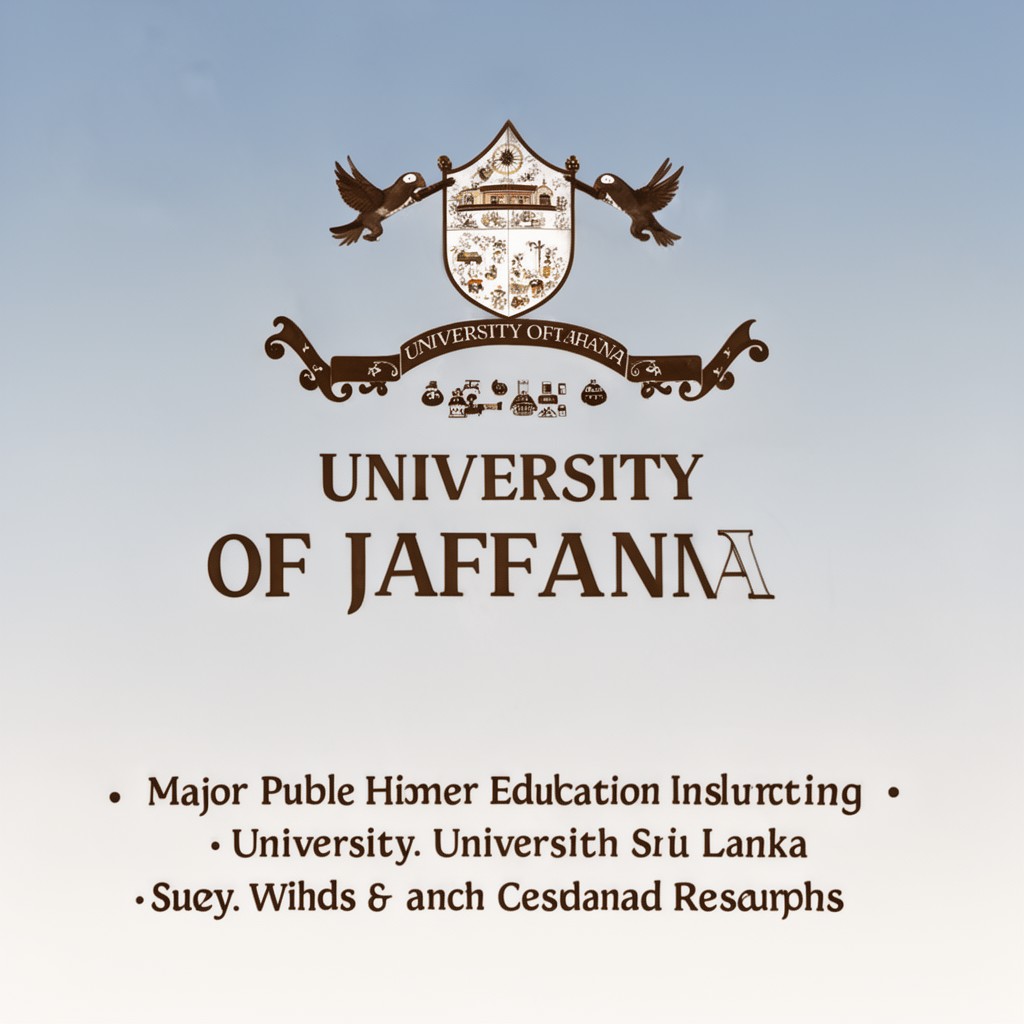 AI-generated illustration of University of Jaffna