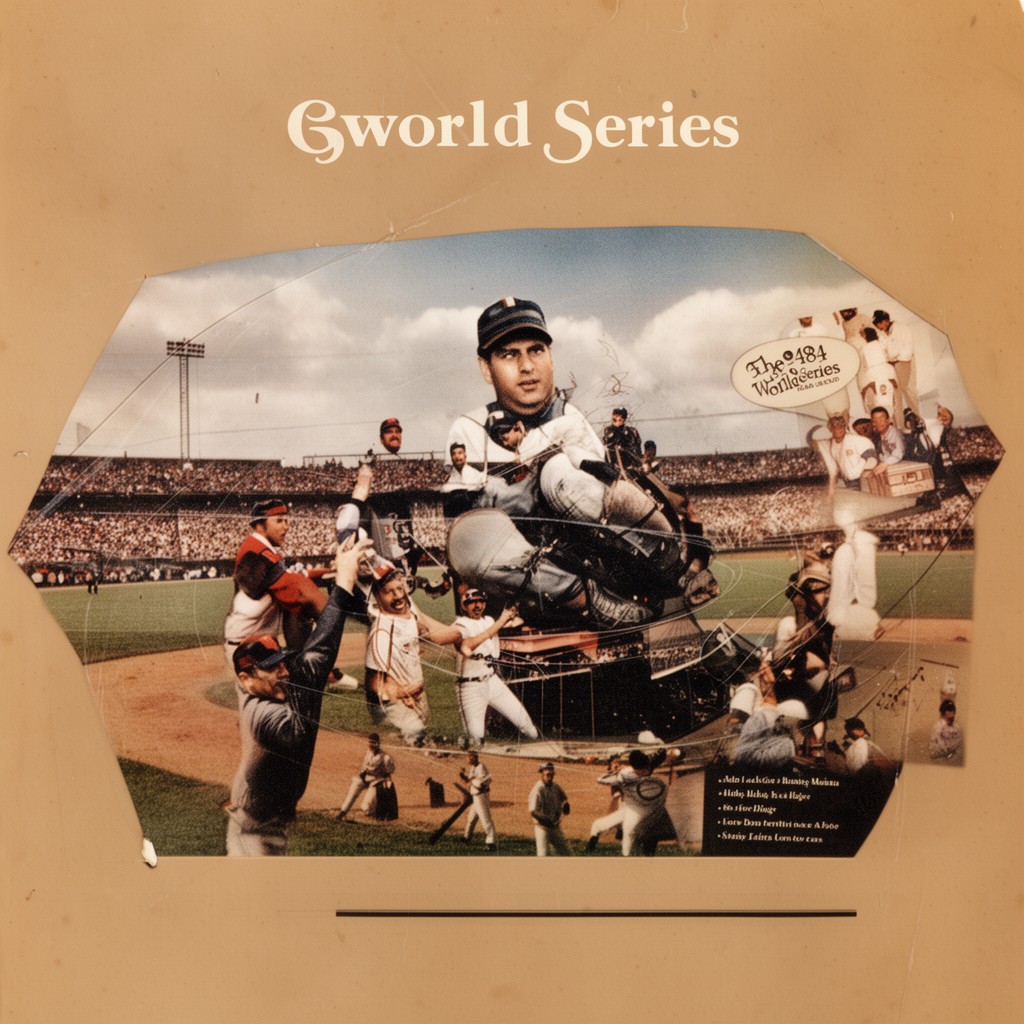 AI-generated illustration of 1984 World Series