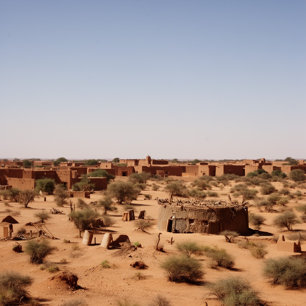 AI-generated illustration of Timbuktu Region