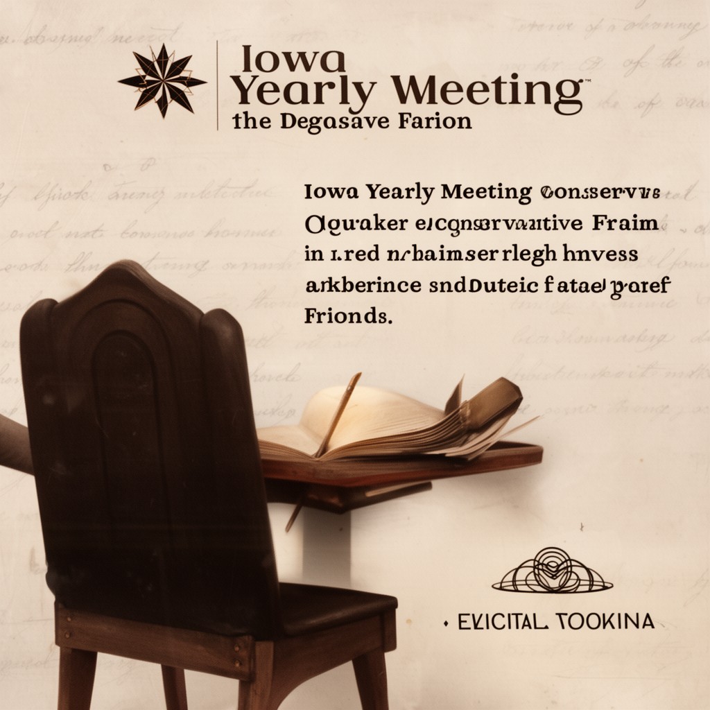 AI-generated illustration of Iowa Yearly Meeting (Conservative)