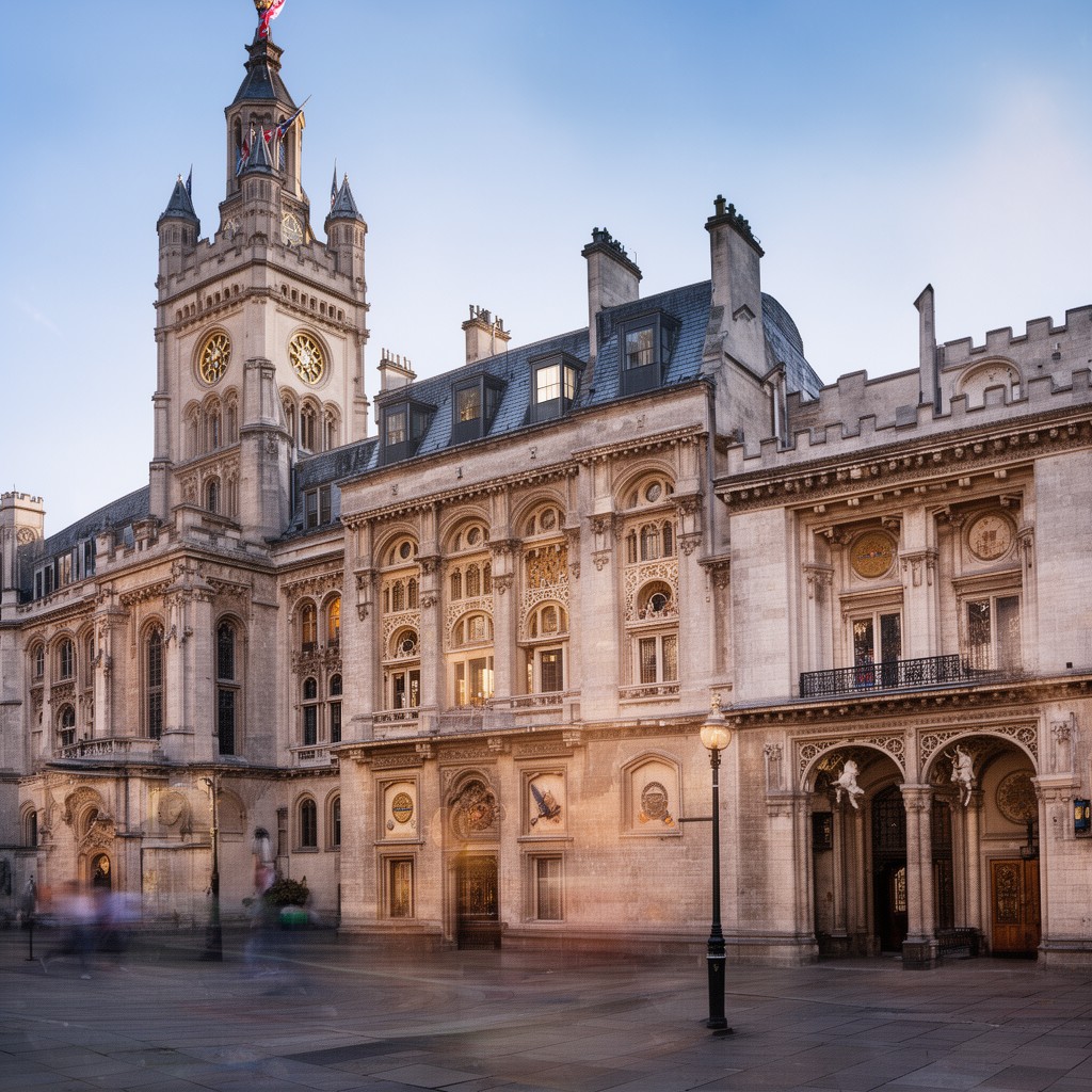 AI-generated illustration of Central Chancery of the Orders of Knighthood