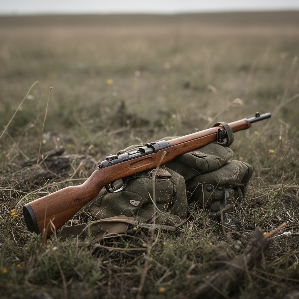 AI-generated illustration of Mosin–Nagant rifle