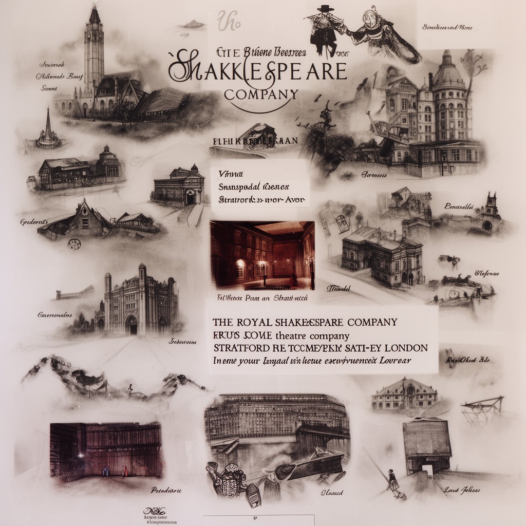 AI-generated illustration of Royal Shakespeare Company