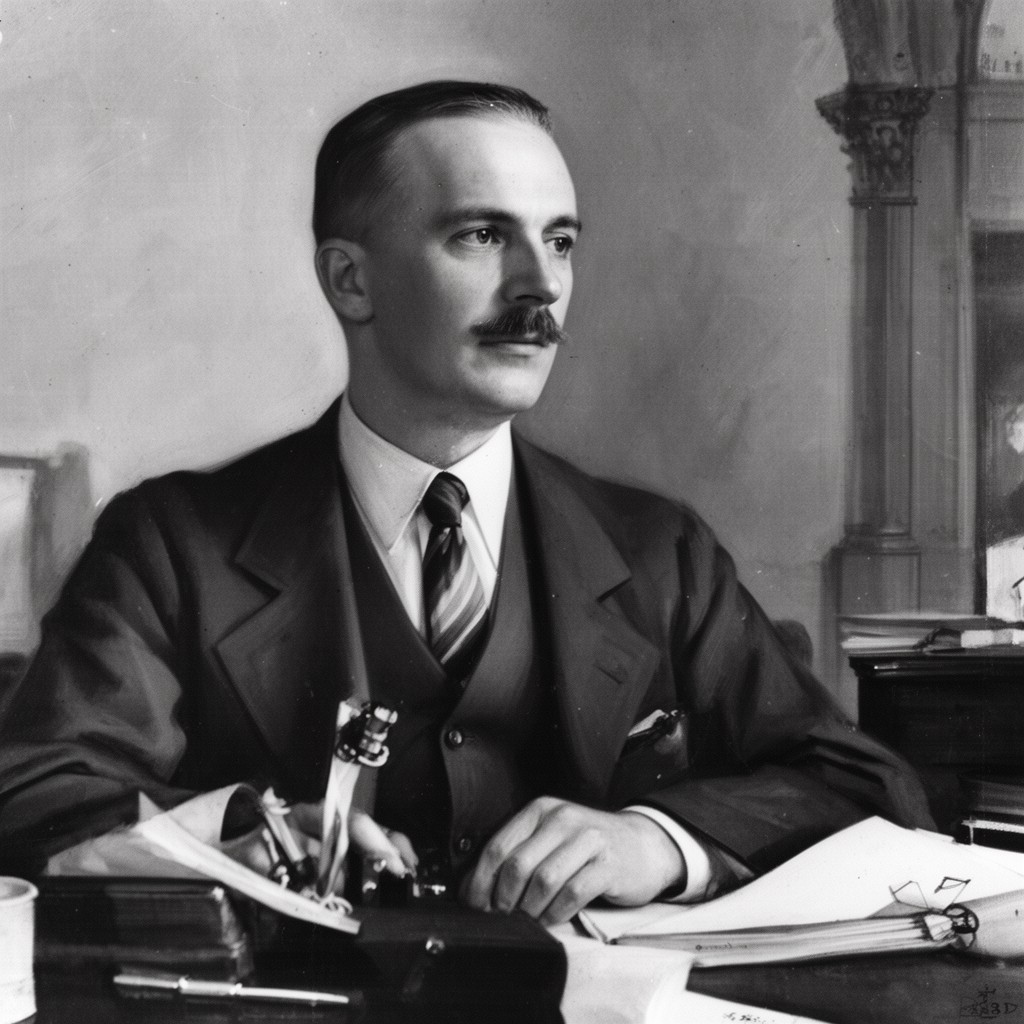 AI-generated illustration of State Secretary in the General Government