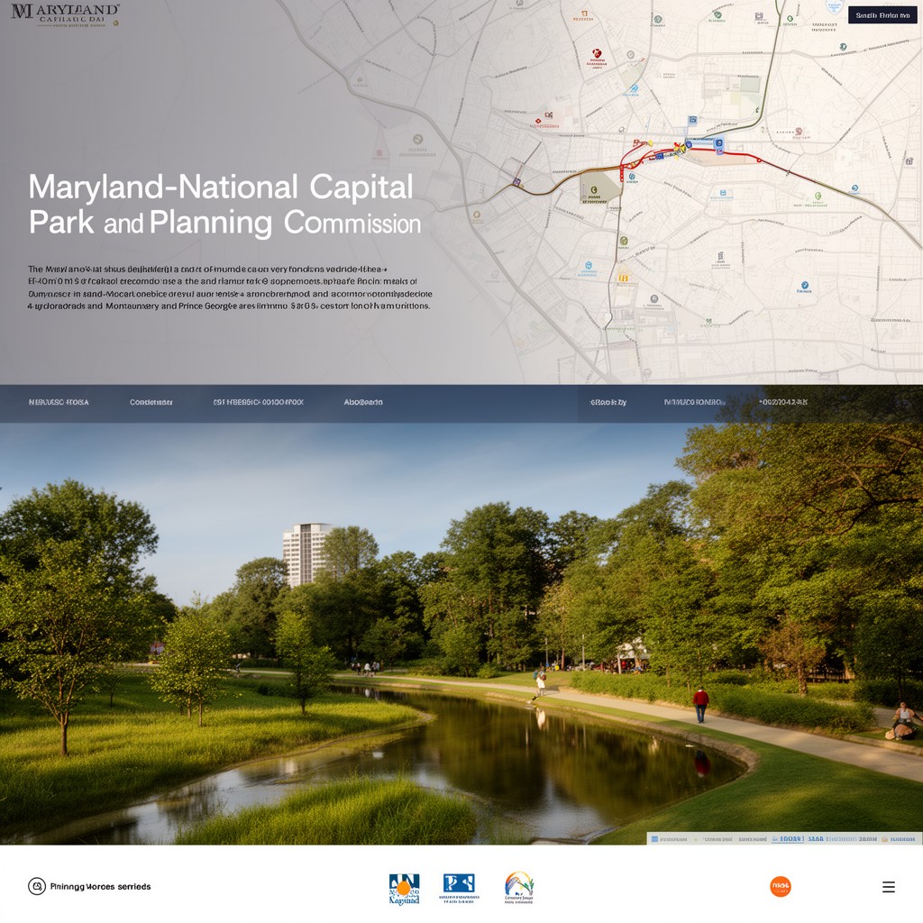 AI-generated illustration of Maryland-National Capital Park and Planning Commission