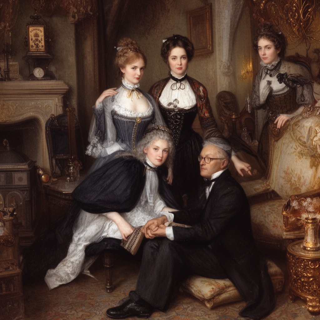 AI-generated illustration of Victorian era