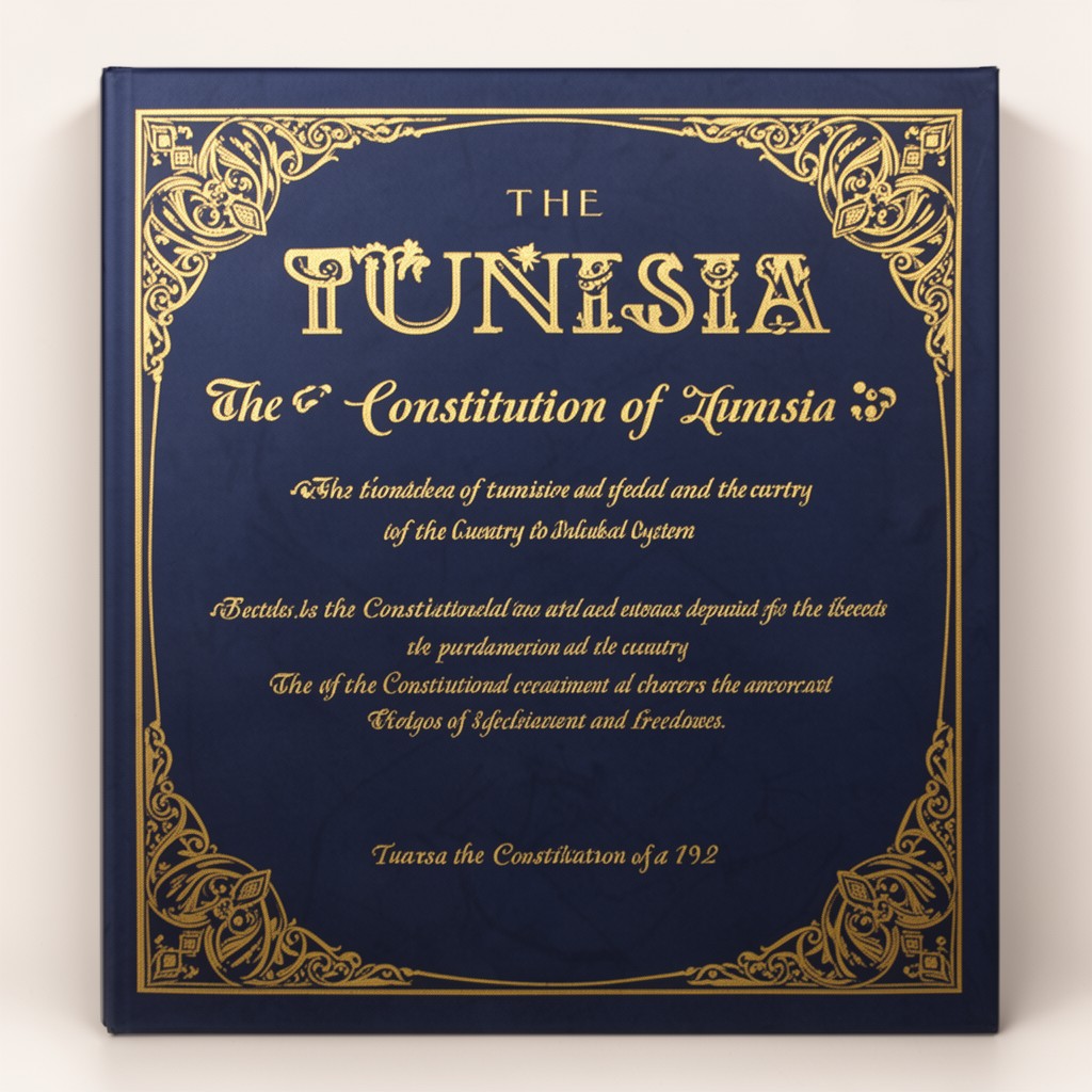 AI-generated illustration of Constitution of Tunisia