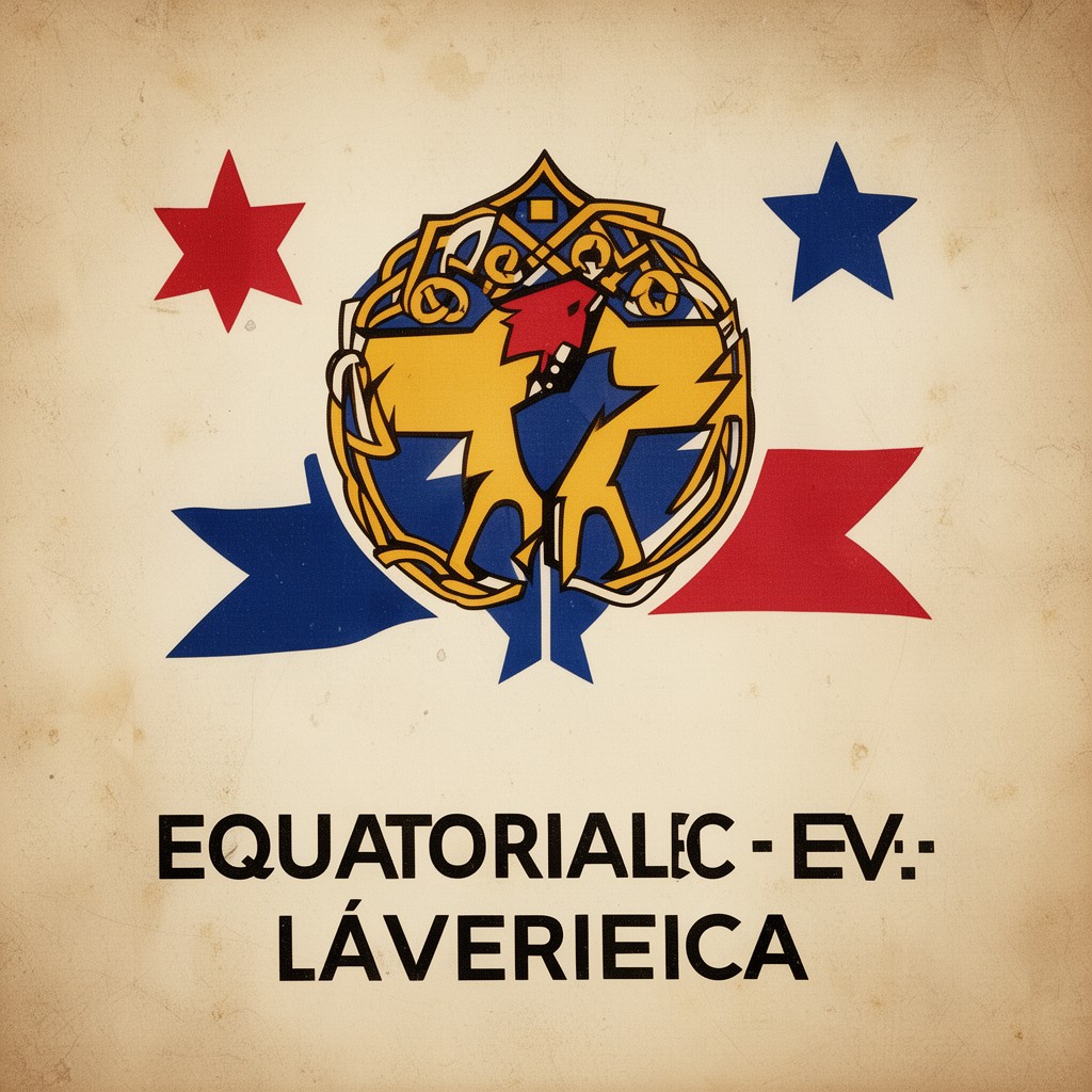 AI-generated illustration of Flag of French Equatorial Africa