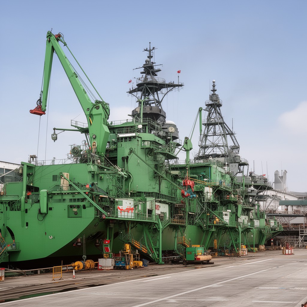 AI-generated illustration of Kawasaki Heavy Industries