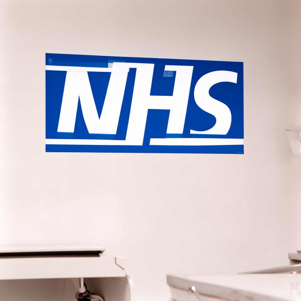 AI-generated illustration of NHS England