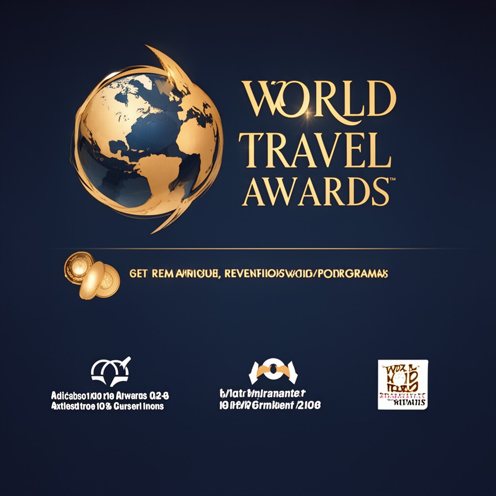 AI-generated illustration of World Travel Awards