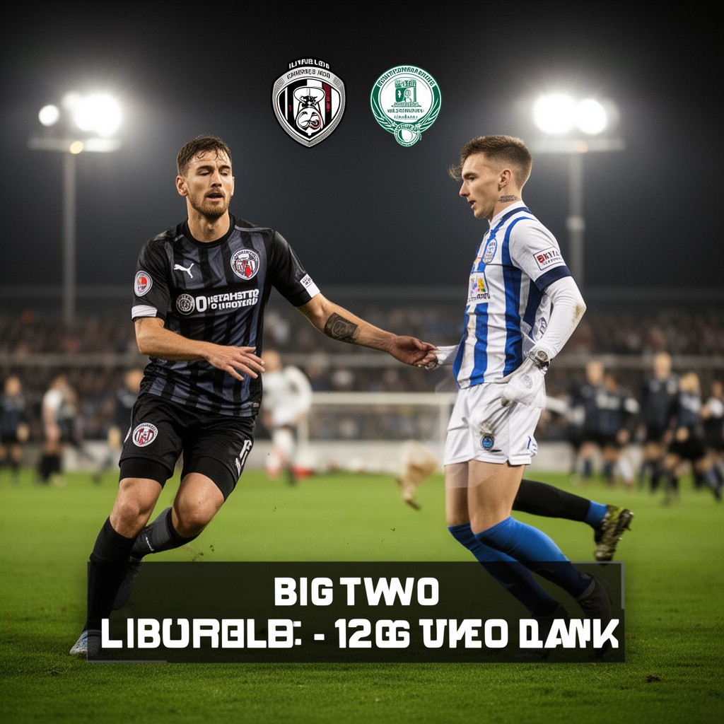 AI-generated illustration of Big Two derby