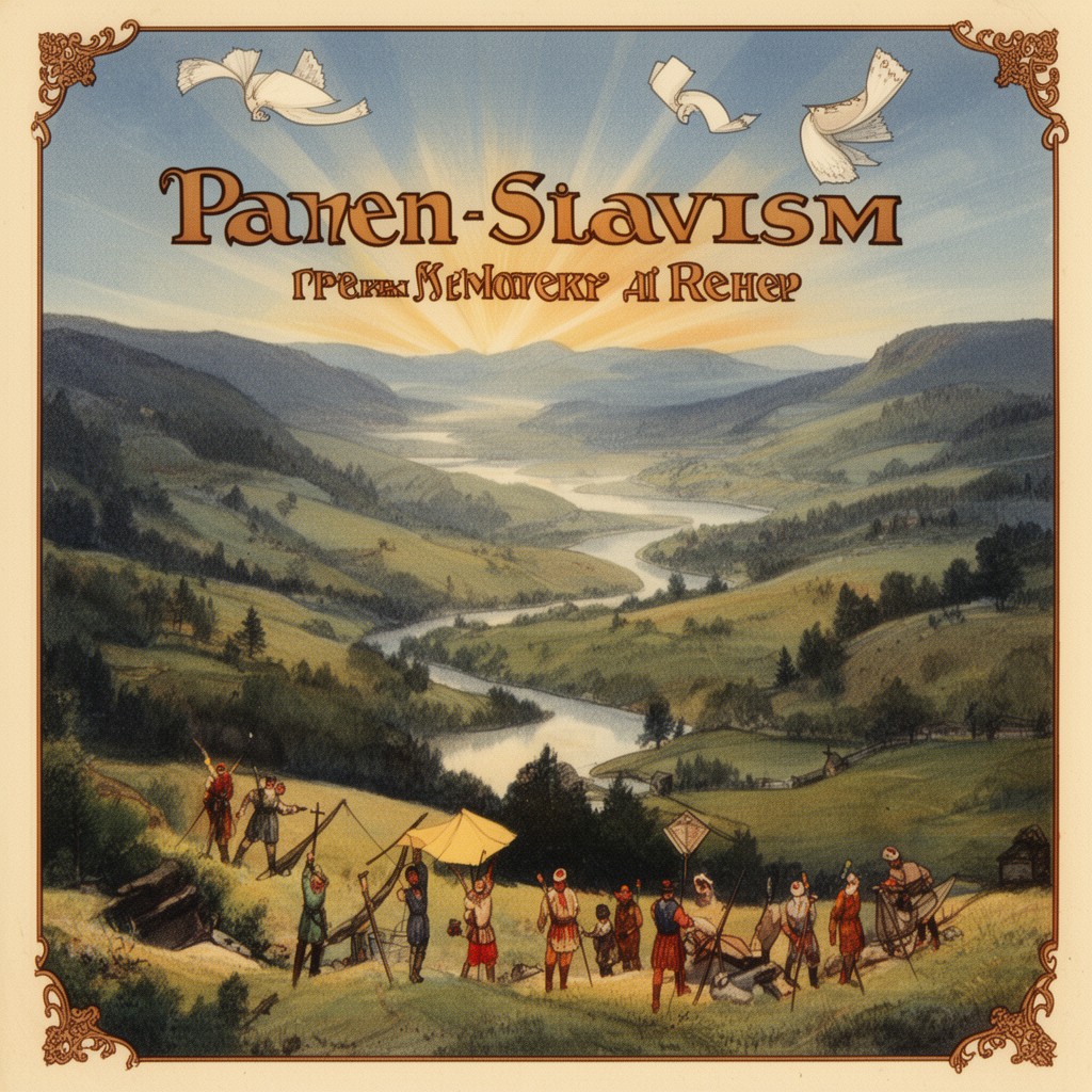 AI-generated illustration of pan-Slavism