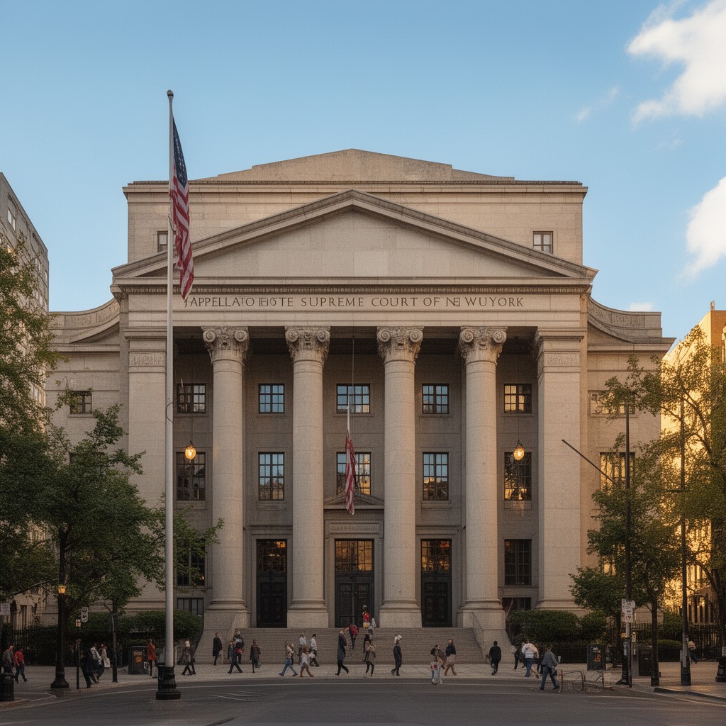 AI-generated illustration of Appellate Division of the Supreme Court of New York