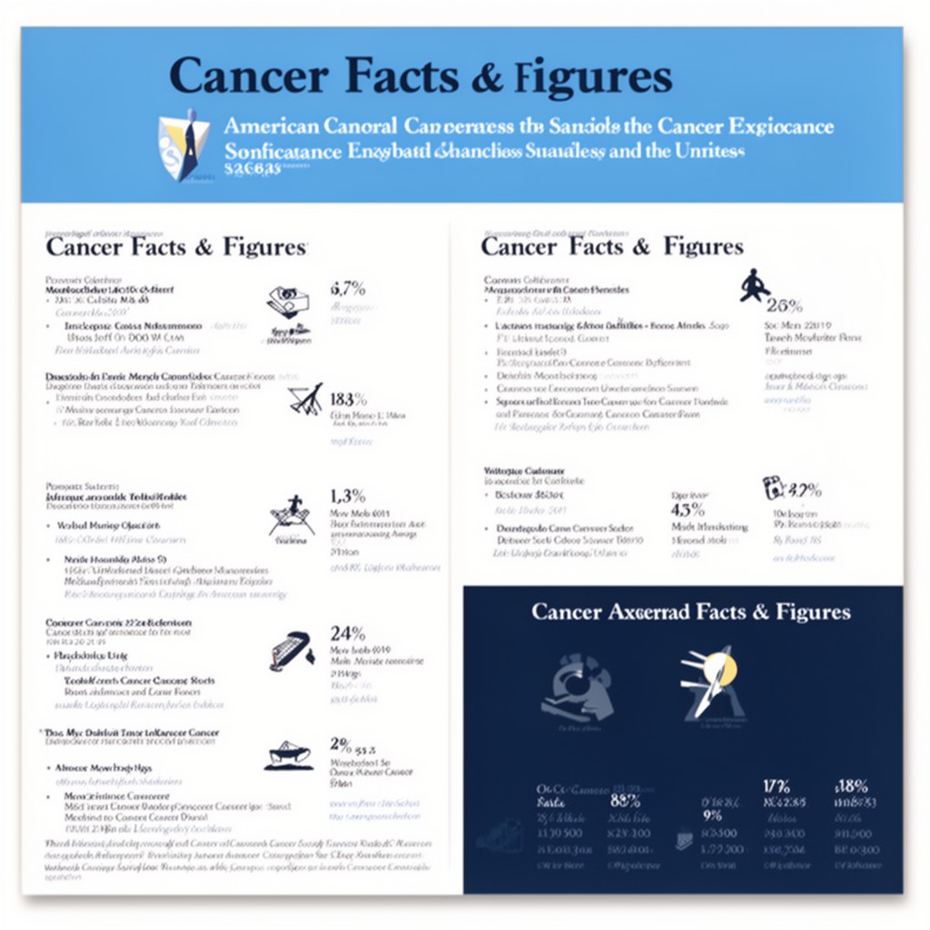 AI-generated illustration of Cancer Facts & Figures