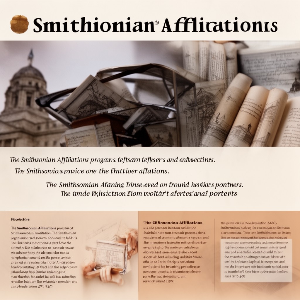 AI-generated illustration of Smithsonian Affiliations program