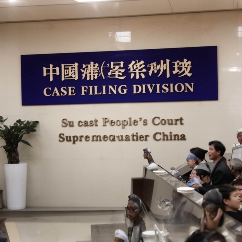 AI-generated illustration of Case Filing Division