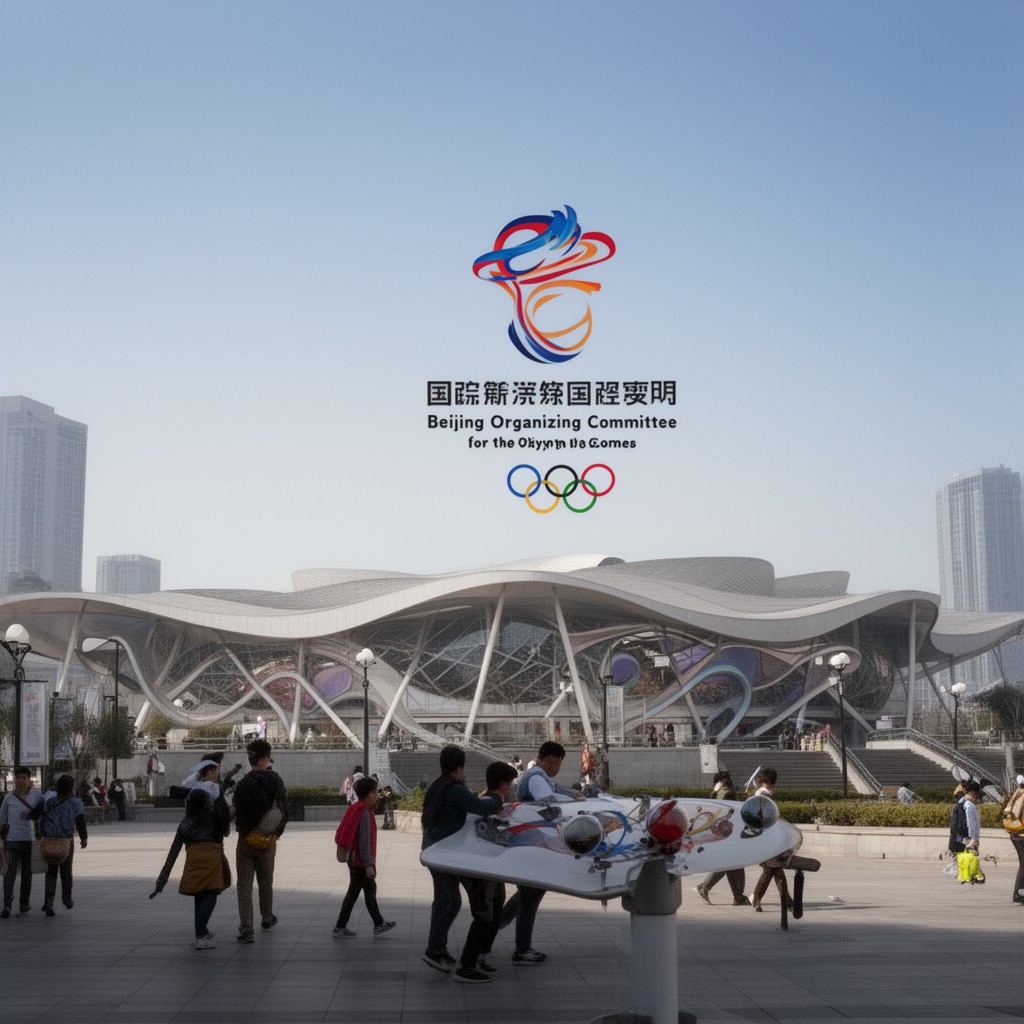 AI-generated illustration of Beijing Organizing Committee for the Olympic Games