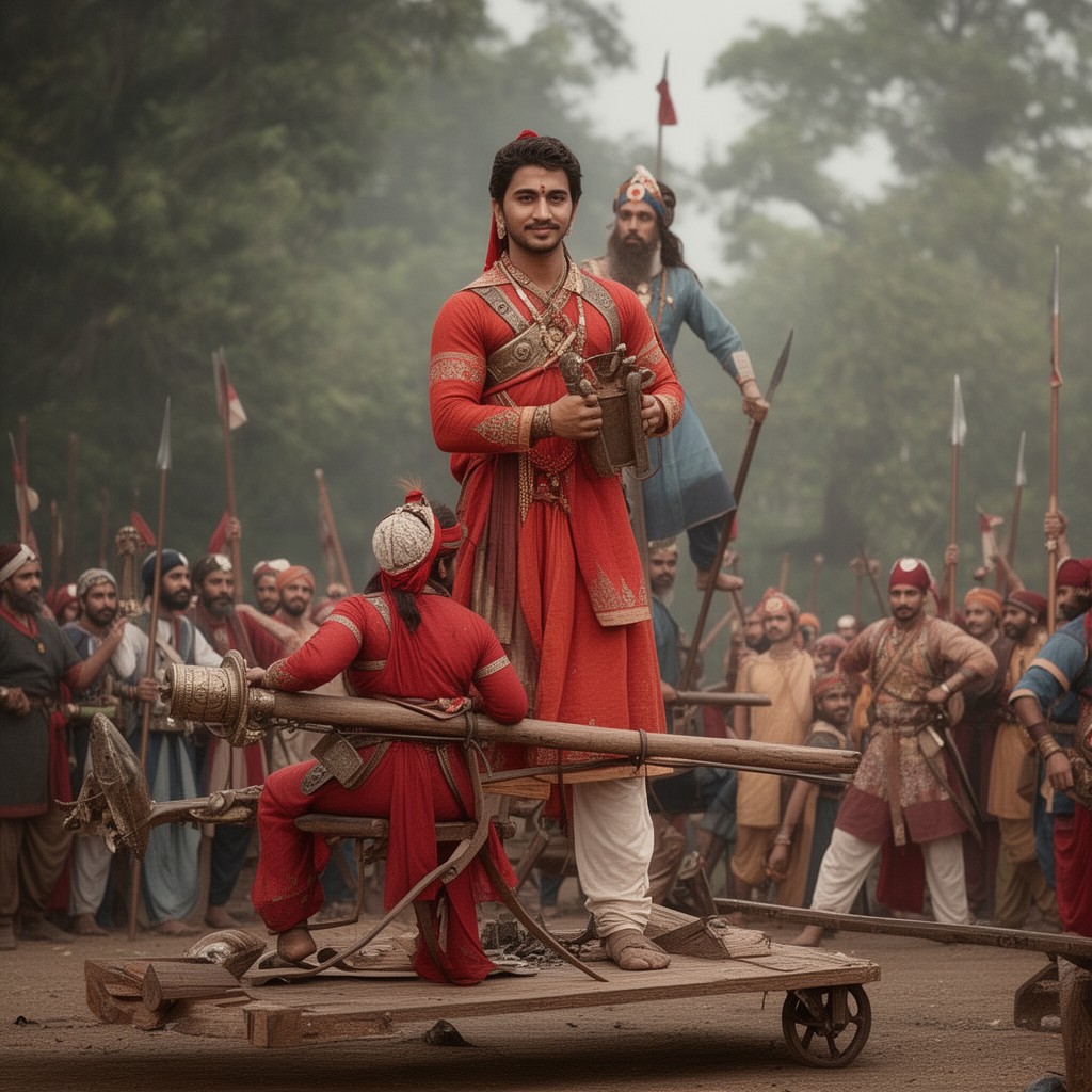 AI-generated illustration of Maratha