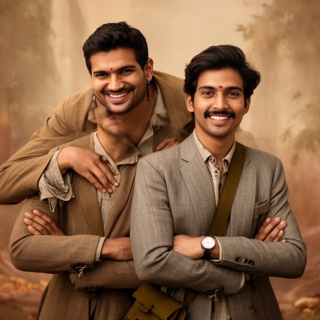 AI-generated illustration of Pandey