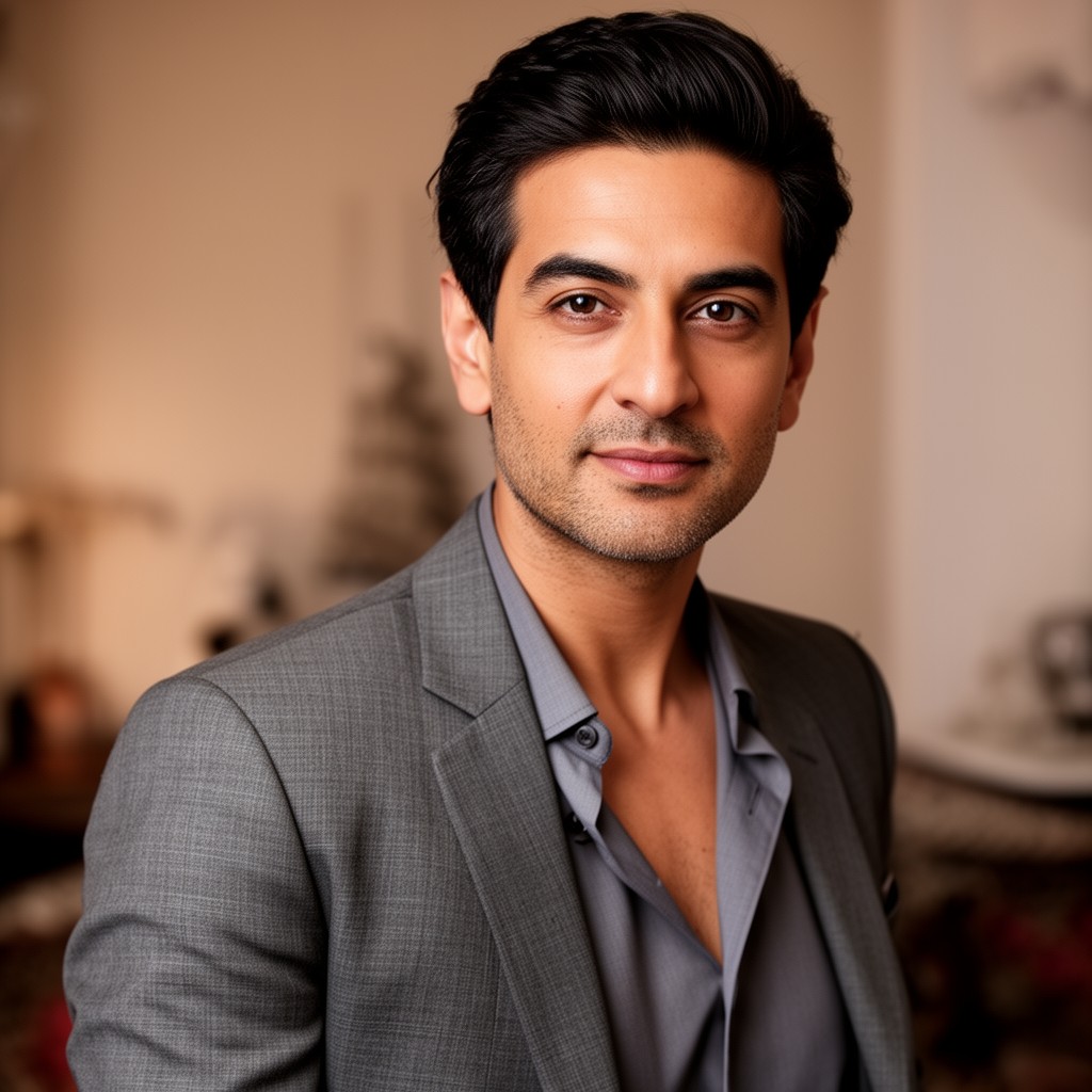 AI-generated illustration of Aamir Khan