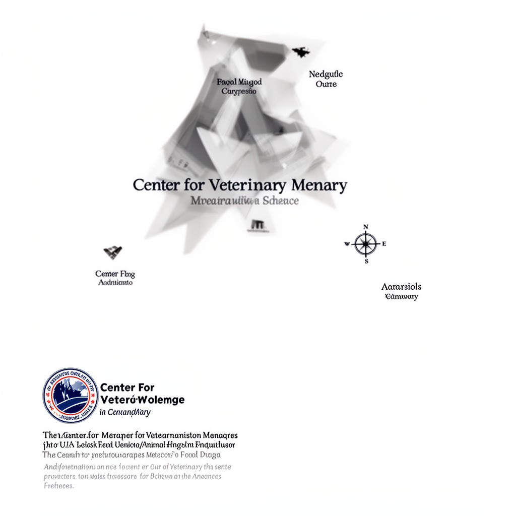 AI-generated illustration of Center for Veterinary Medicine