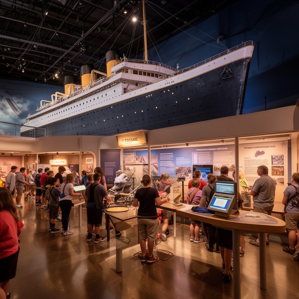 AI-generated illustration of Titanic Museum Attraction