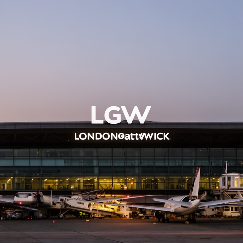 AI-generated illustration of LGW