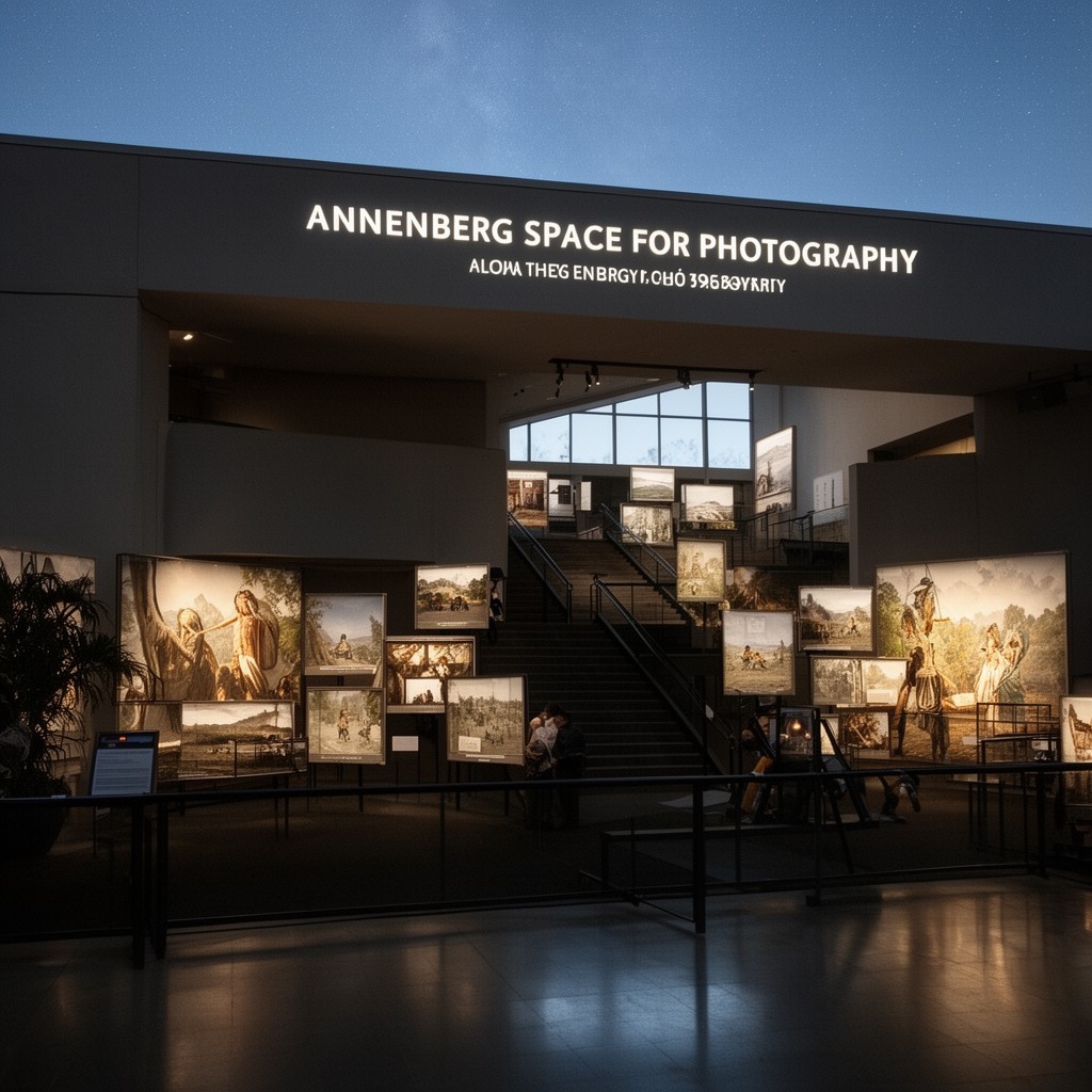 AI-generated illustration of Annenberg Space for Photography