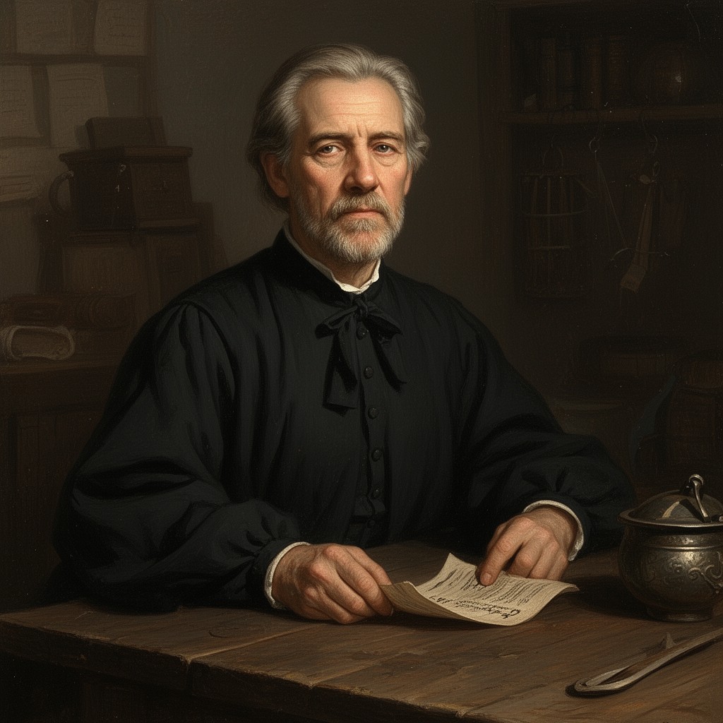 AI-generated illustration of Francis Nurse