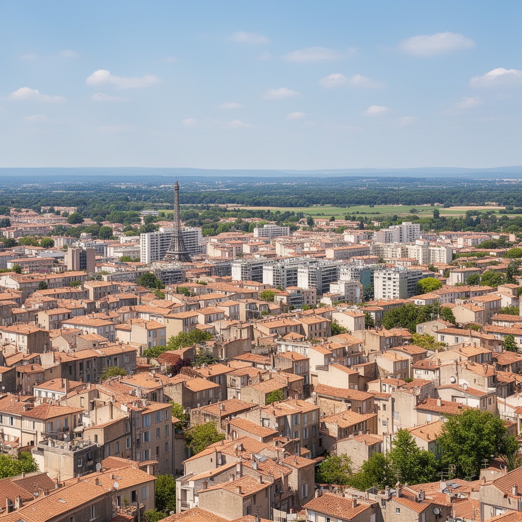 AI-generated illustration of Tournefeuille