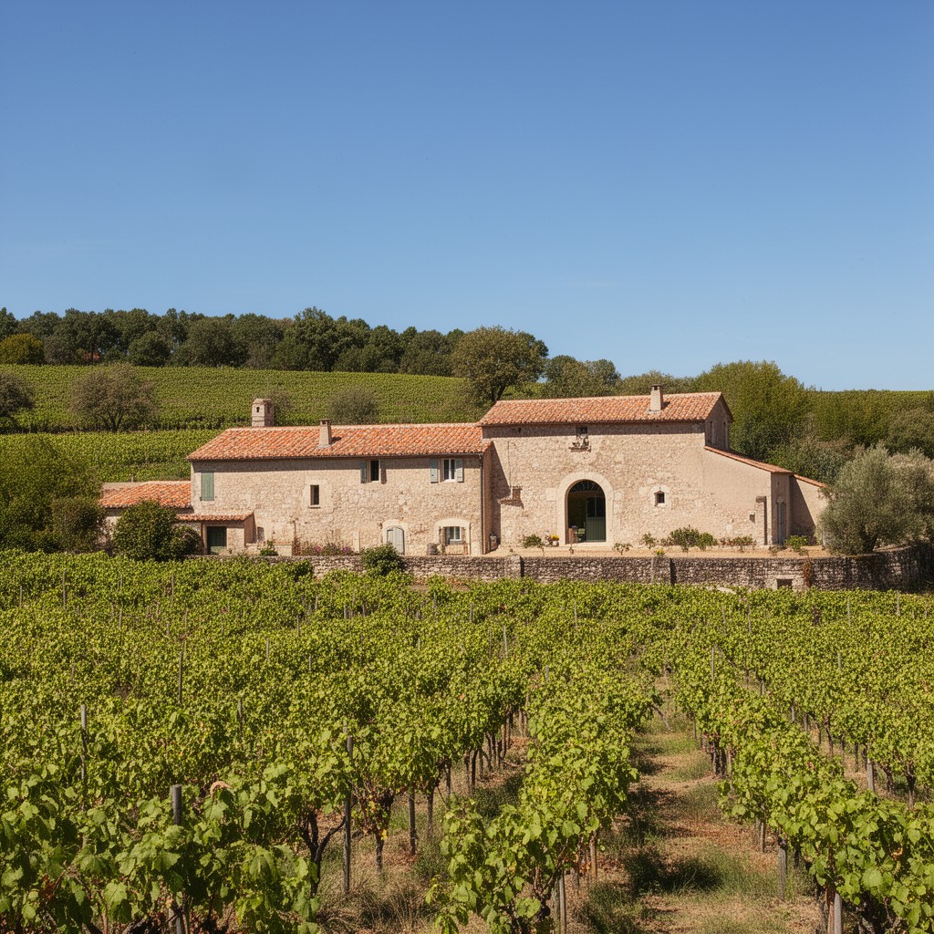 AI-generated illustration of Languedoc AOC