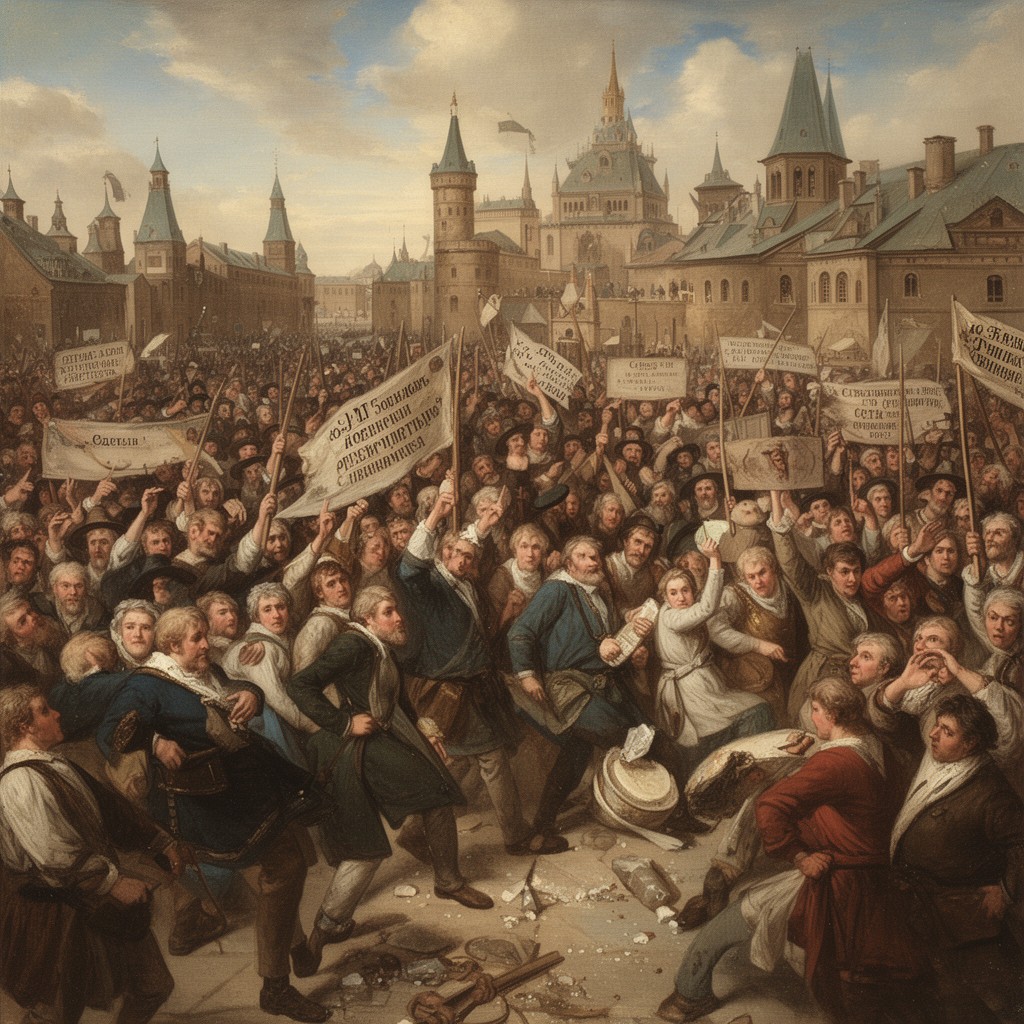 AI-generated illustration of Salt Riot