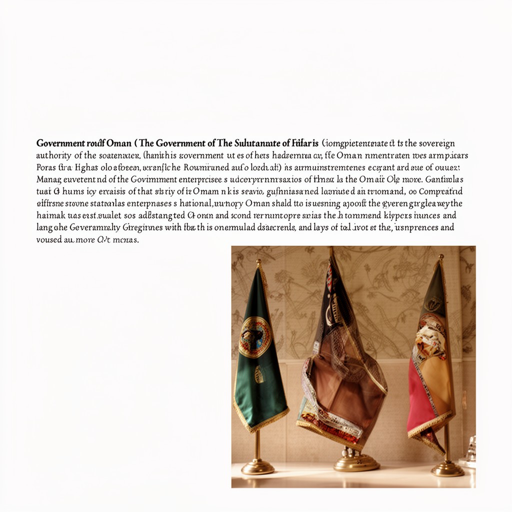 AI-generated illustration of Government of Oman
