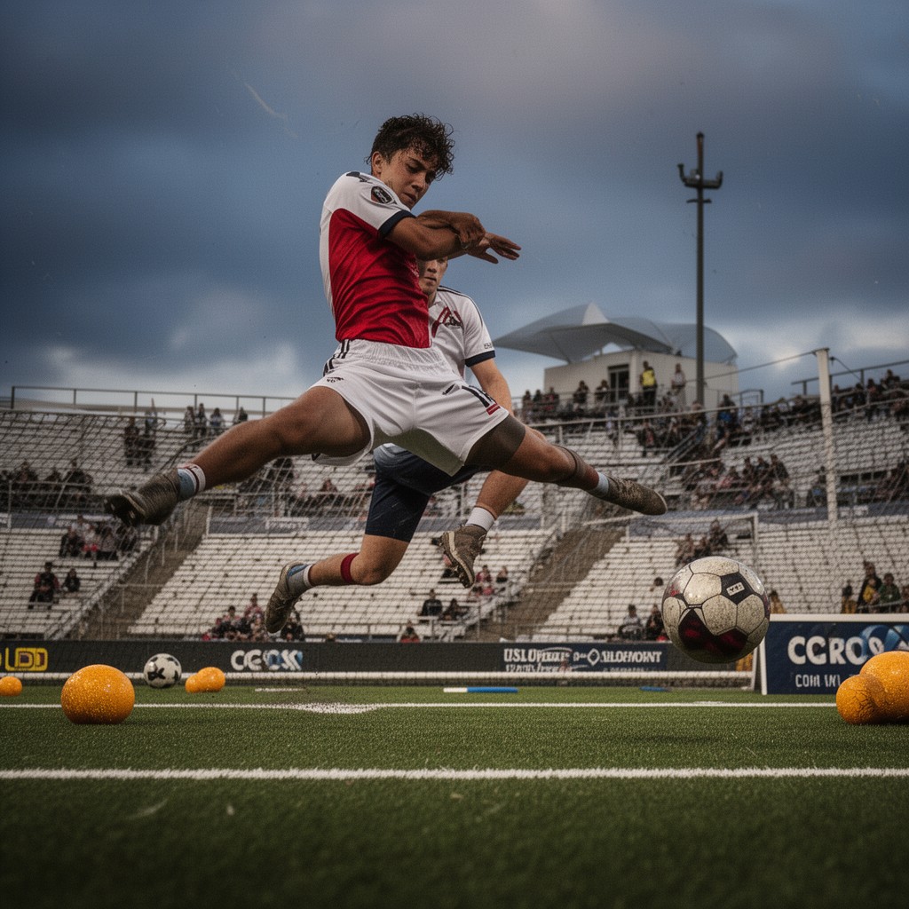AI-generated illustration of USL Premier Development League