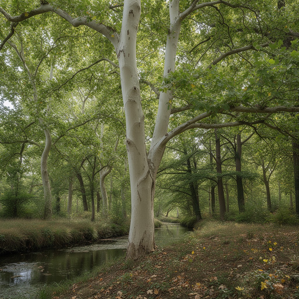 AI-generated illustration of Ulmus laevis