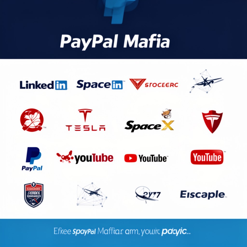 AI-generated illustration of PayPal Mafia