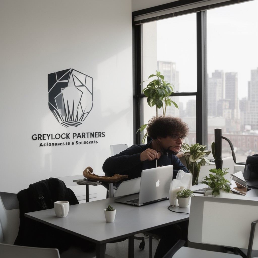 AI-generated illustration of Greylock Partners