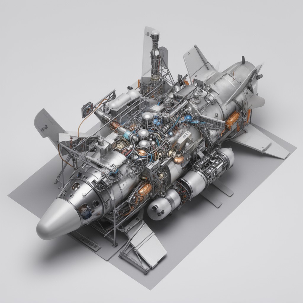 AI-generated illustration of Teller–Ulam design