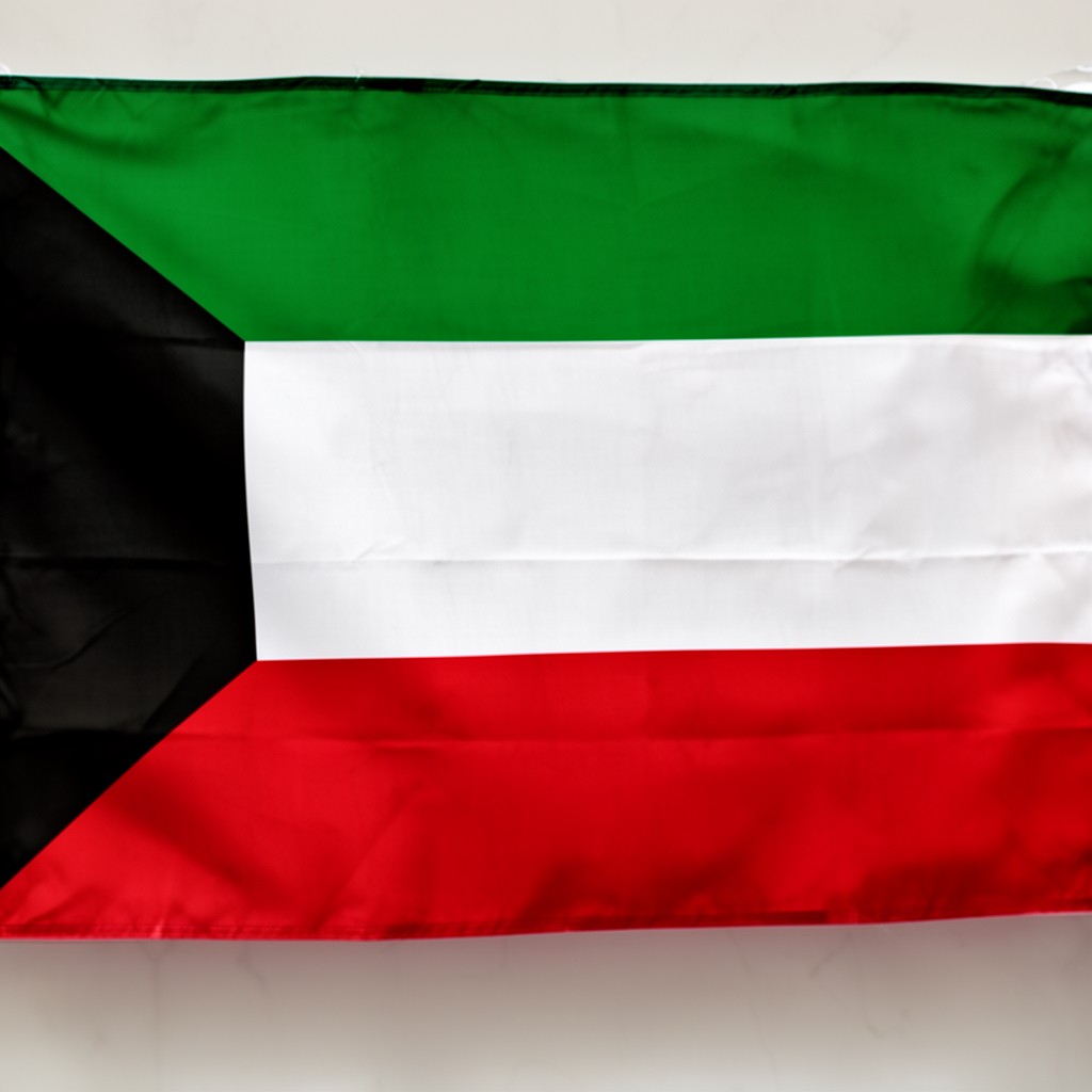 AI-generated illustration of flag of Kuwait