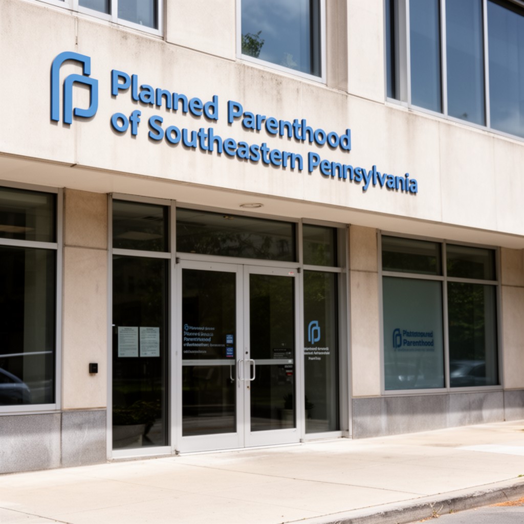 AI-generated illustration of Planned Parenthood of Southeastern Pennsylvania