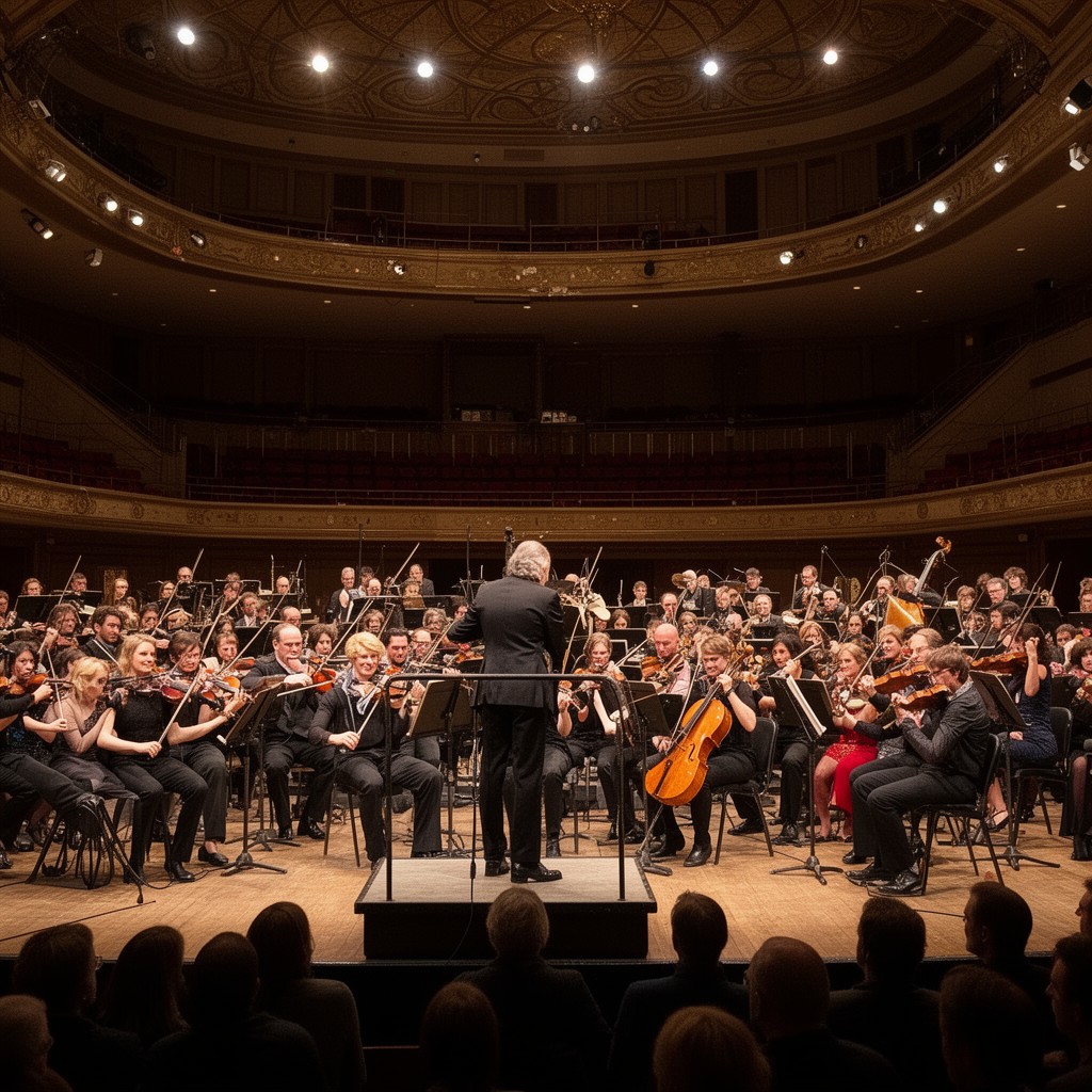 AI-generated illustration of Detroit Symphony Orchestra