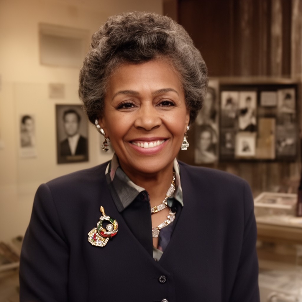 AI-generated illustration of Esther Gordy Edwards