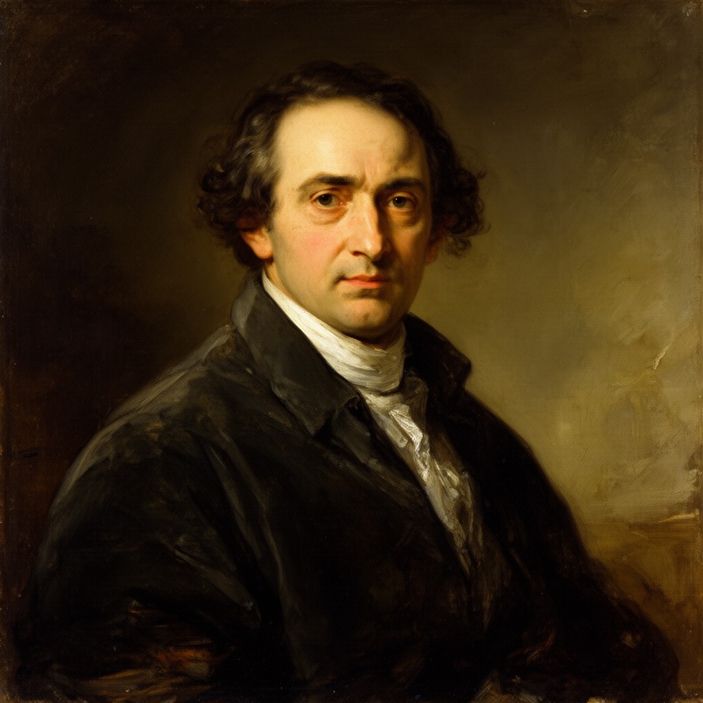 AI-generated illustration of Francisco Goya