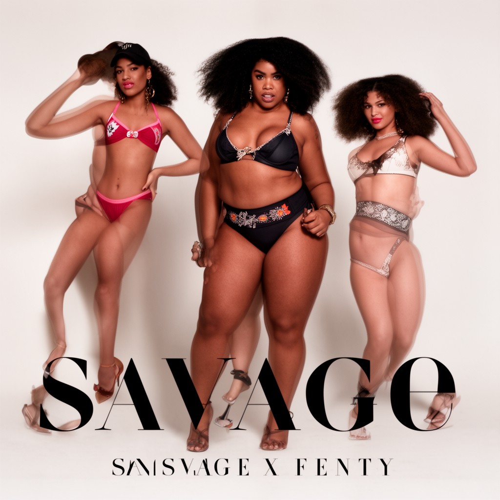 AI-generated illustration of Savage X Fenty