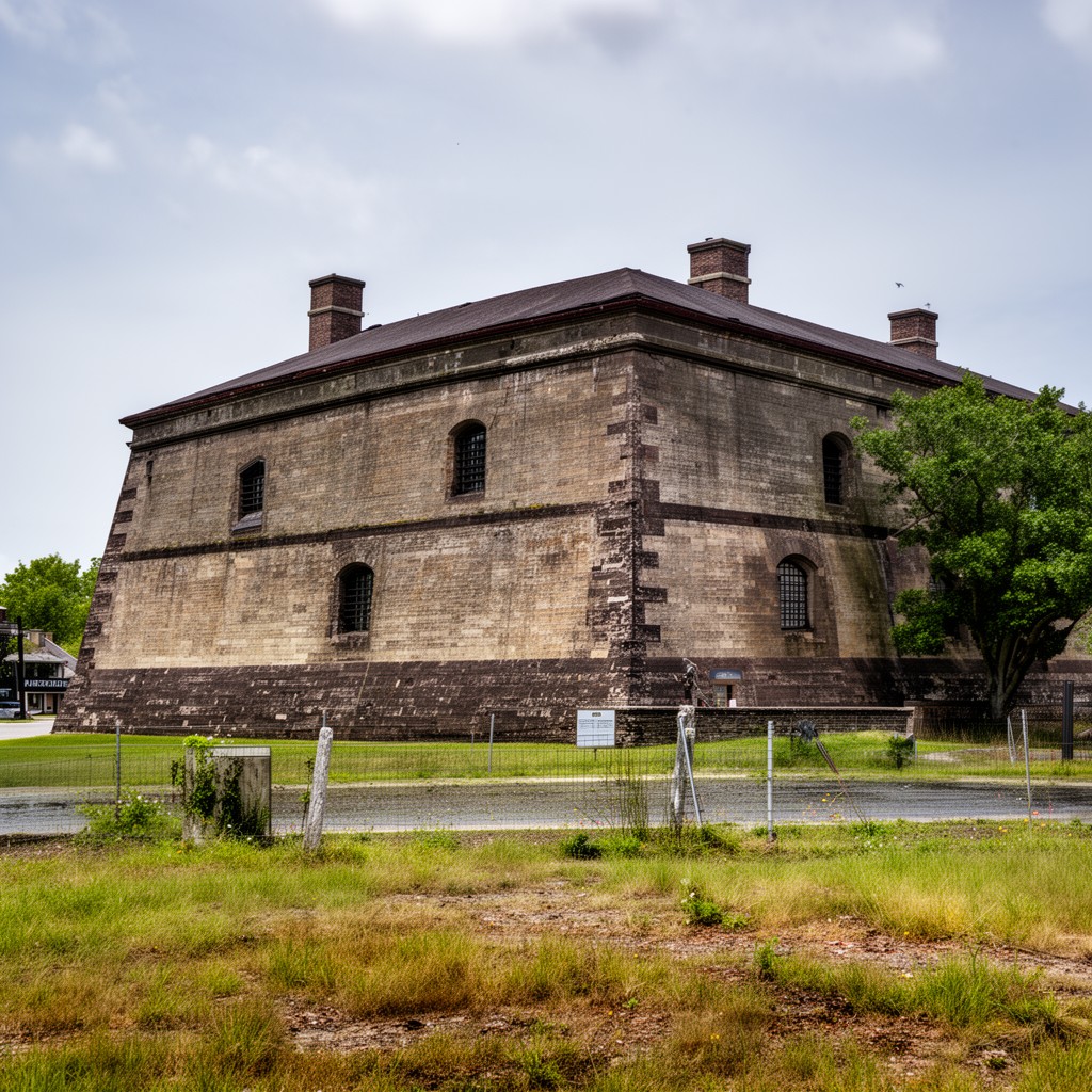 AI-generated illustration of Fort Sumter