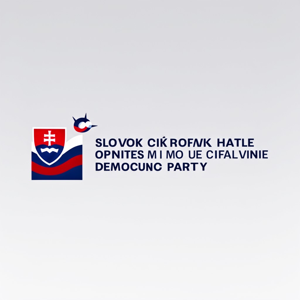 AI-generated illustration of Slovak Democratic and Christian Union – Democratic Party