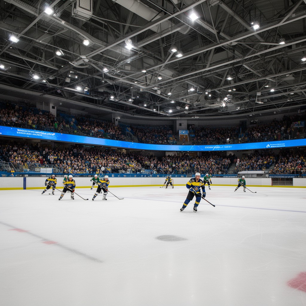 AI-generated illustration of Swedish Ice Hockey Association